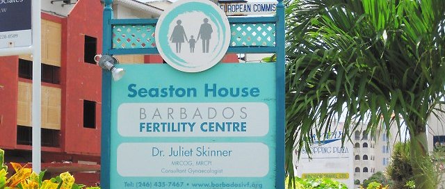 Barbados Fertility Centre clinica vista dall'esterno
