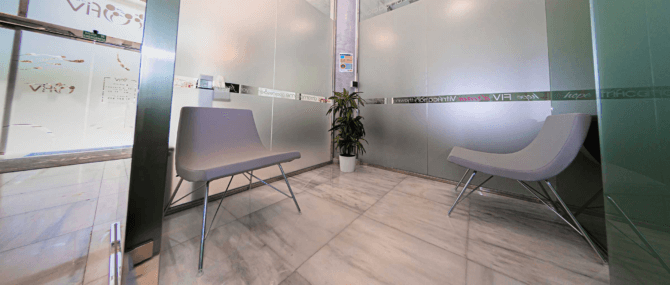 Imagen: Sala d’attesa per donatori a Ovoclinic Marbella