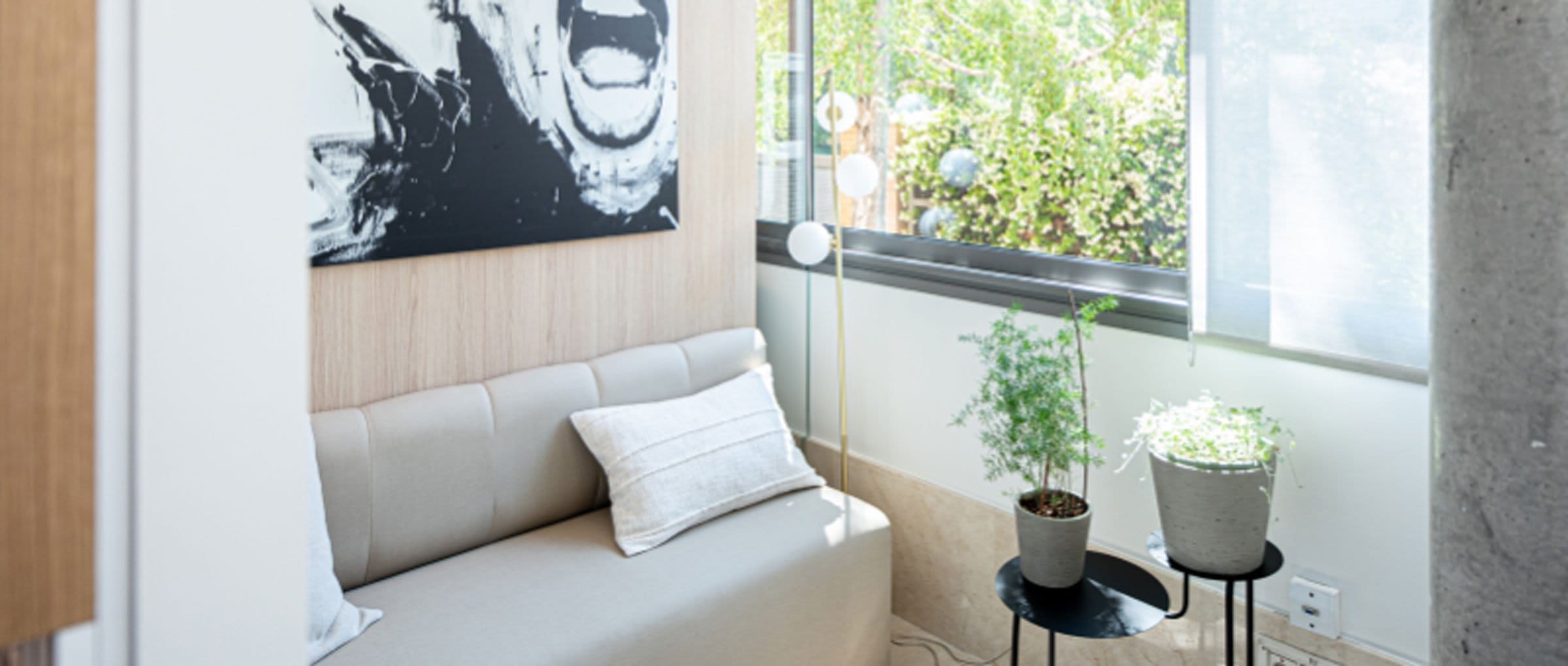 Imagen: Sala d'attesa di Vida Fertility Institute Madrid