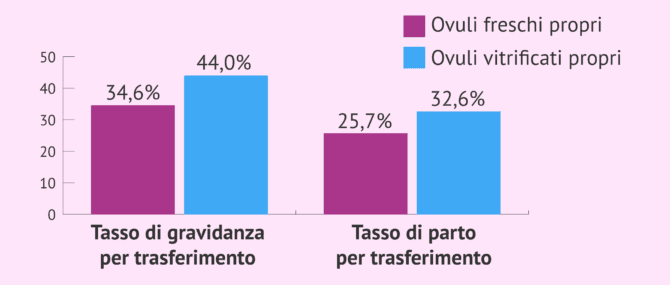 Imagen: Successo della FIVET con i propri ovuli congelati